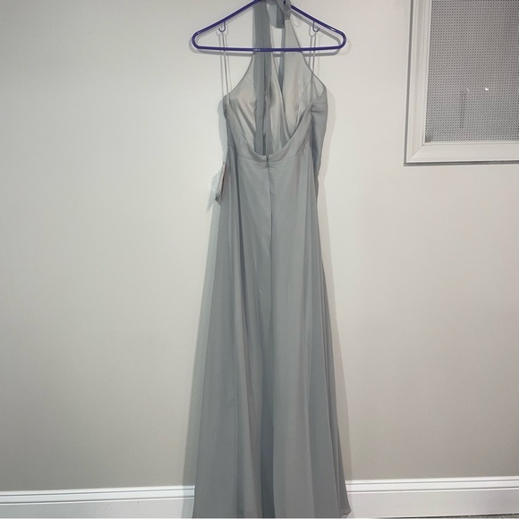 NWT Birdy Gray Mona Convertible Gown in Dove Gray Medium - Picture 6 of 6